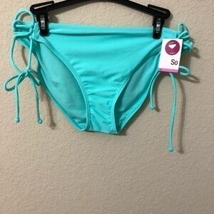 So Bikini Bottom Fairy Lace Up Side String NWT